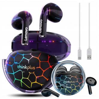 Actual product image Lenovo LP80PRO LED TWS earphones (black) (No noise cancellation, 4 h, Wireless)
