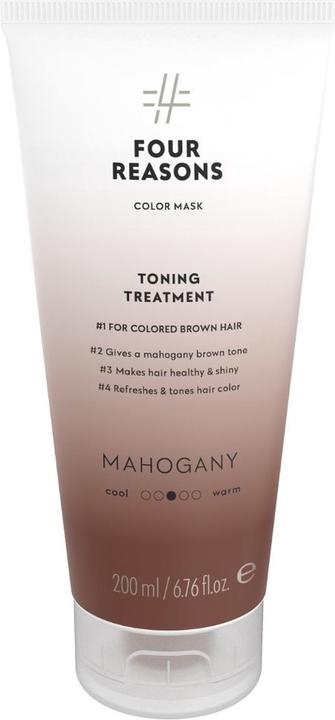 Four Reasons Color Mask Mahogany Toning Treatment Color Depositing Conditioner 6.76 fl oz (200 ml)