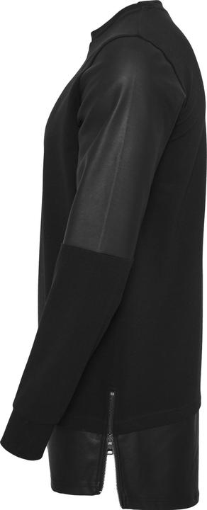 Produktbild Urban Classics Long Zipped Synthetic Leather Crewneck (M)