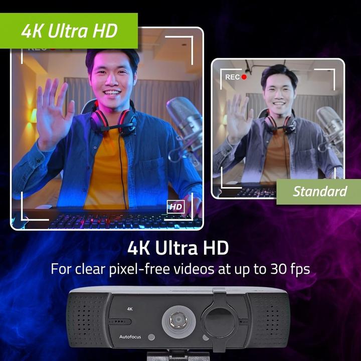 Produktbild Nedis WCAM120BK (8.30 Mpx)