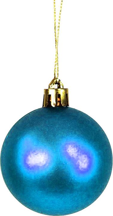 Produktbild Mojawo 30tlg. Christbaumkugeln / Weihnachtskugeln petrol Ø 4/5/6/7cm (30x)