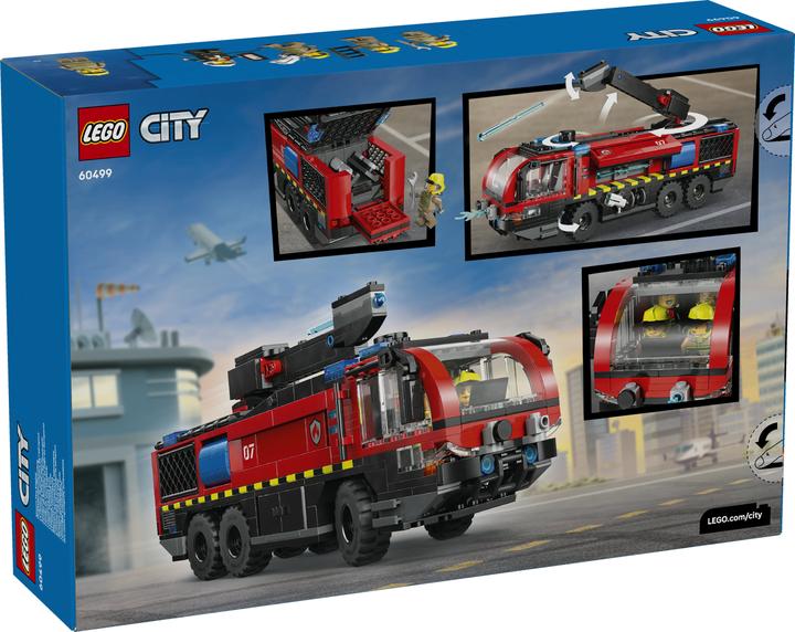 Image du produit LEGO Flughafenlöschfahrzeug (60499, LEGO City)