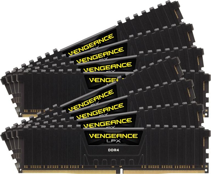 Productafbeelding Corsair Vengeance LPX (4 x 4GB, 2666 MHz, DDR4 RAM, DIMM 288 pin)