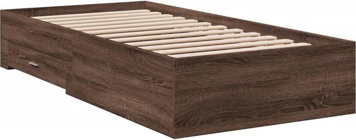 Image du produit VidaXL Cadre de lit avec tiroirs (75 x 190 cm)