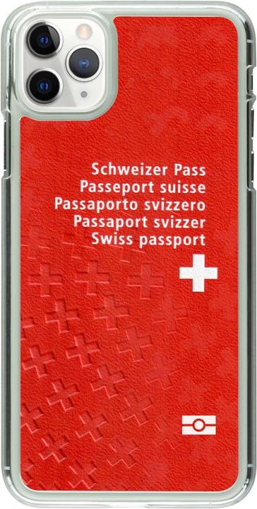 Produktbild PhoneLook Hülle transparent Swiss Passport (Apple iPhone 11 Pro Max)