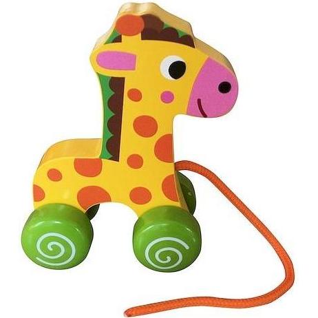 Smily Holzgiraffe zum Ziehen