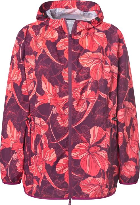 Image du produit Ulla Popken Veste de pluie à capuche, modèle imperméable, pochon pour un rangement compact (54)