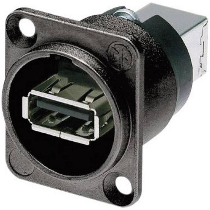 Image du produit Neutrik Nausb-W-B USB Feed Thr Ip B,Xlr
