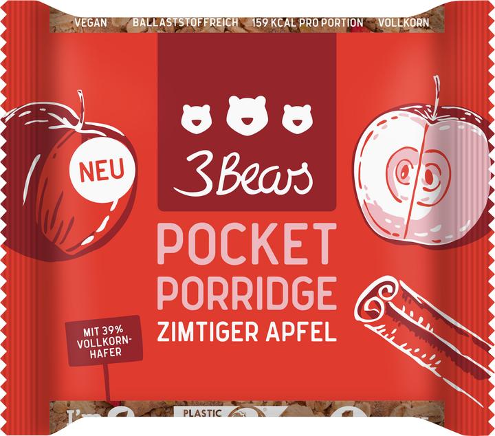 3Bears Pocket Porridge (55 g)