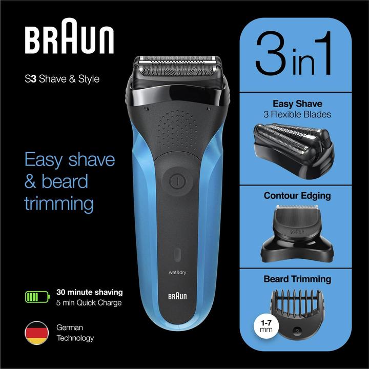 Actual product image Braun Series 3 (310BT)