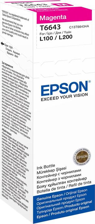 Nährwerte und Zutaten Epson 664 EcoTank-Tinte (M)