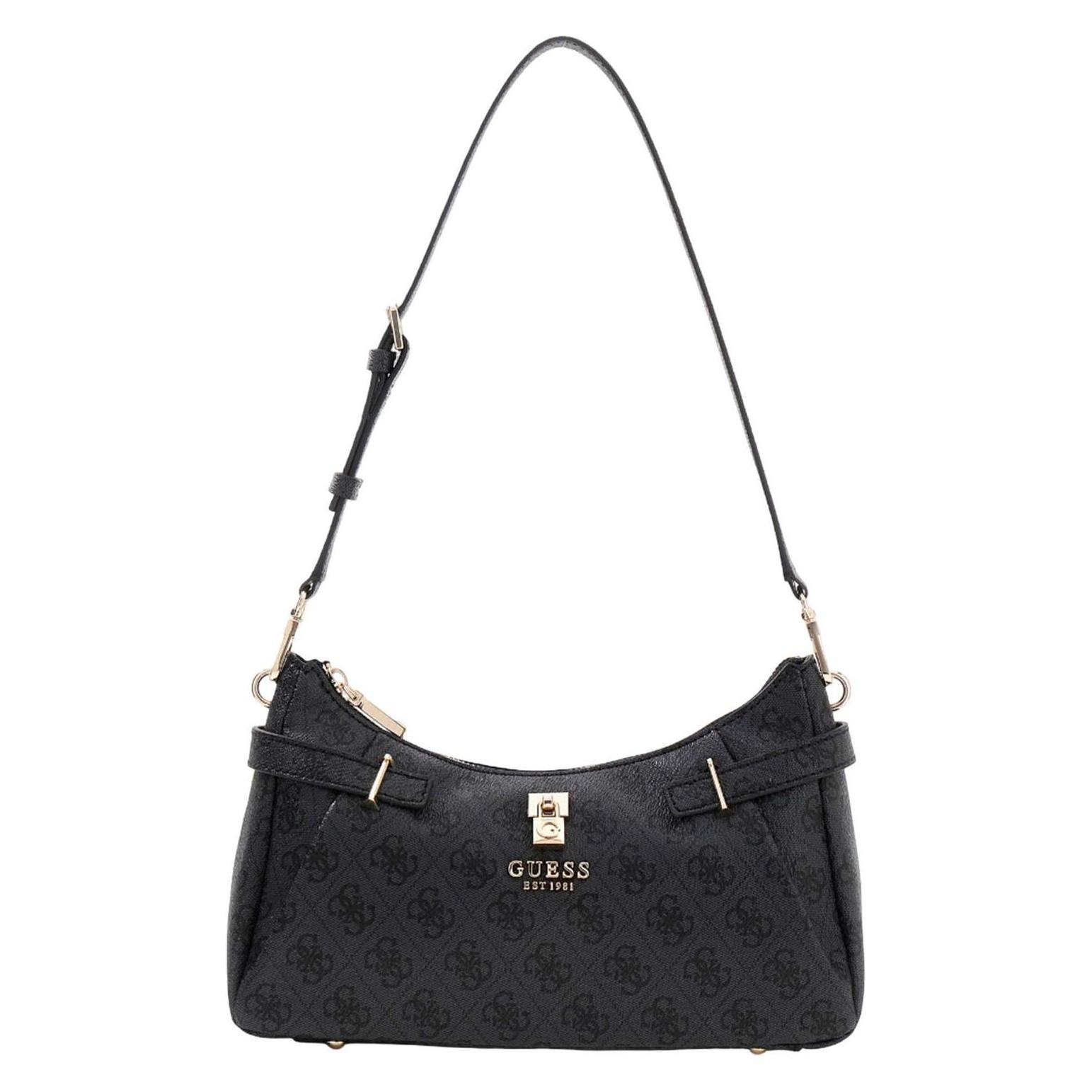Guess, Damen, Handtasche, Yesba Shoulder Bag, Grau