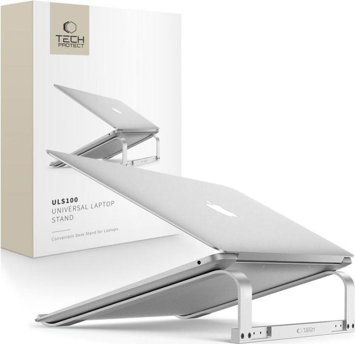 Image du produit Tech-Protect ULS100 support universel pour ordinateur portable jusqu'à 16" - argenté