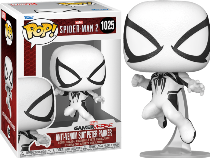 Image du produit Funko Spiderman 2 POP! Games Figurine vinyle Anti-Venom Peter 9 cm