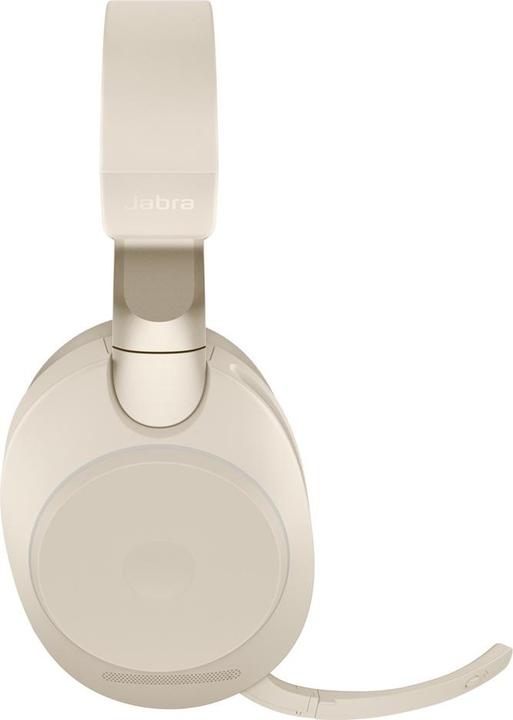 Actual product image Jabra Evolve2 85 Kopfhörer Verkabelt & Kabellos Kopfband Büro/Callcenter USB Typ-A Bluetooth Beige (Cable, Wireless, USB-A)