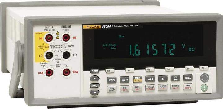 Image du produit Fluke Multimètre de table 08A 240V (CAT I 1000V, CAT II 600V)