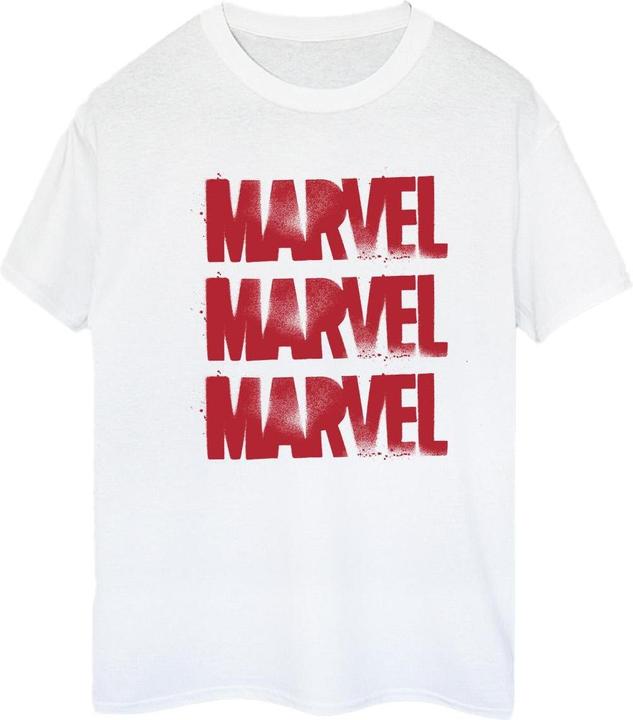 Produktbild Red Spray Logos TShirt (XXL)