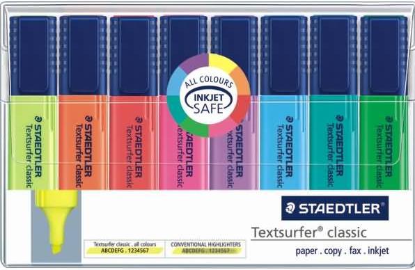 Produktbild Staedtler Textmarker Textsurfer clas 8St Etui (8x)
