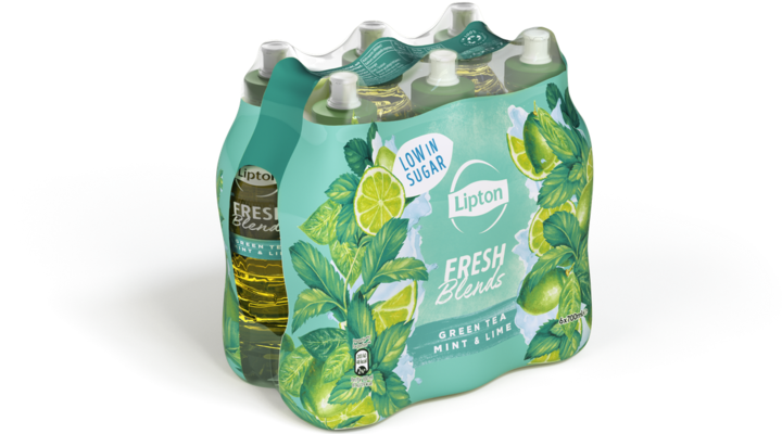 Image du produit Lipton Fresh Blend Mint Lime (6 x 70 cl)