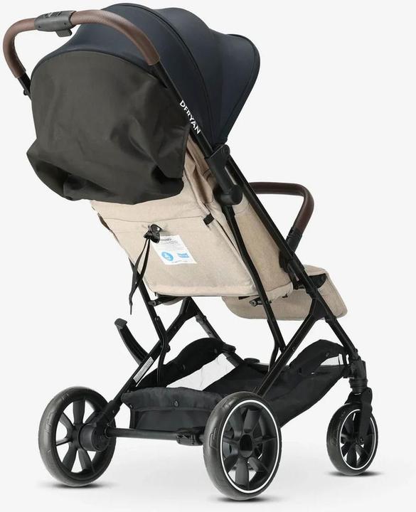 Image du produit Deryan Rolo XL Luxe Lichtgewicht Buggy - Nougat
