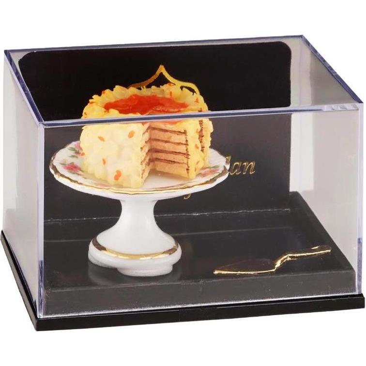 Thumbnail - Reutter, Deko Objekt, 001.660/5 - Nusstorte, Miniatur (3 x 3 x 3 cm)