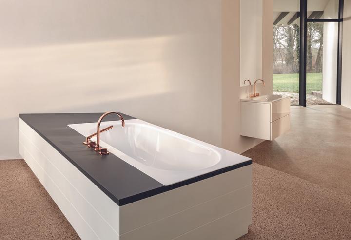Actual product image Bette Starlet Spirit rectangular bathtub, 170 x 75 cm, 1384 (122 l, 170 cm, 75 cm)