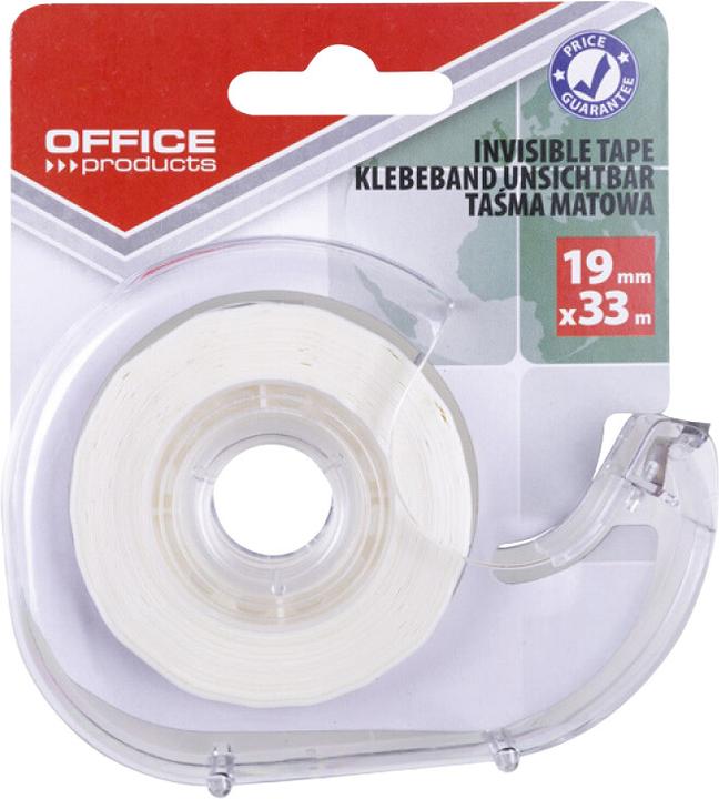 Office Products Office tape, 19mm, 33m, dispenser, matt (19 mm)