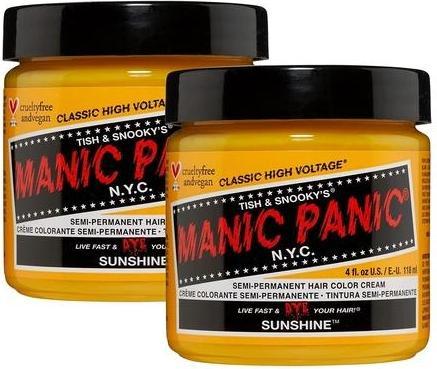 Immagine prodotto Skybound Sunshine Classic Creme Vegan Cruelty Free Tintura per capelli semi permanente gialla 118ml (Sole, Giallo)