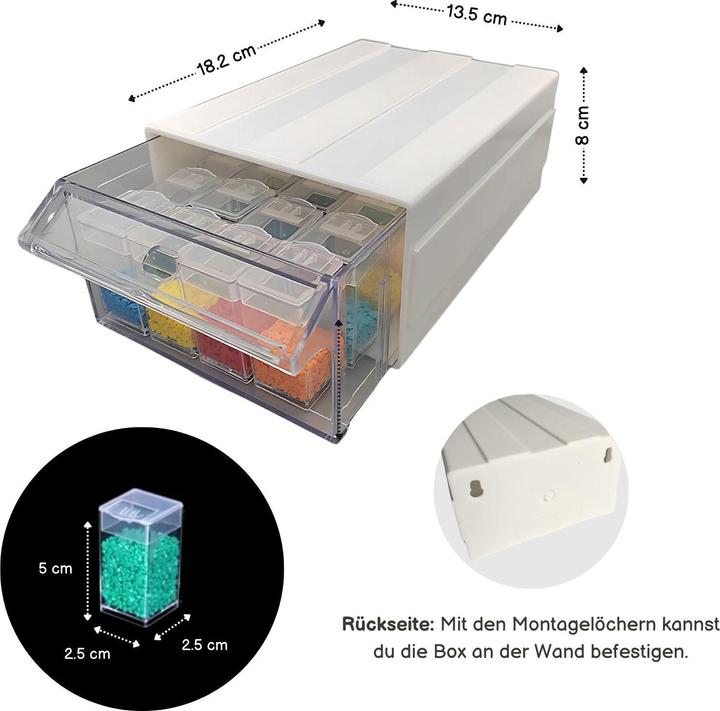 Actual product image Hermex Sorting box with drawer