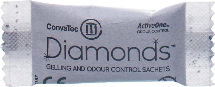 Actual product image ConvaTec Superabsorbent and odor banner sachets activated carbon liquid intestinal excretions (100 Piece, 1452 ml, 345 g)