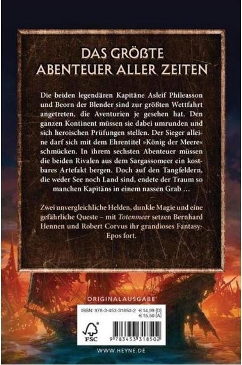 Produktbild Die Phileasson-Saga - Totenmeer (Deutsch, Bernhard Hennen, Robert Corvus, 2018)