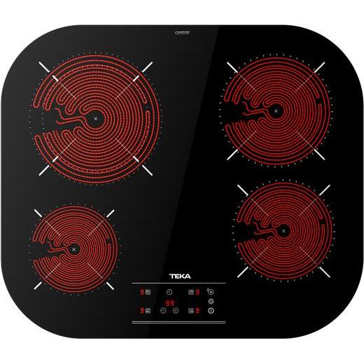 Teka TCC 64310 TTC BK, Piano di cottura, Nero