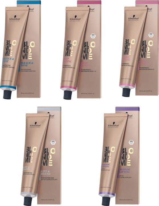 Actual product image Schwarzkopf Professional Schwarzkopf BLONDME Bond Maintaining Hair Colour for Blondes - Toning, Lightening, Highlighting (BT- Matt Additive)