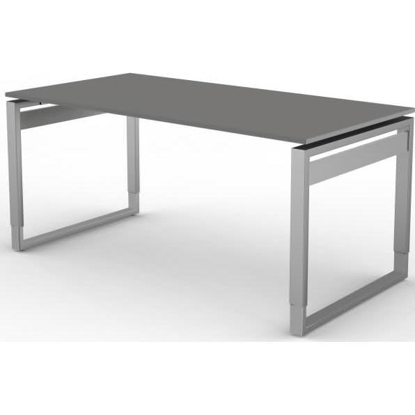 Kerkmann, Schreibtisch, Schreibtisch Form 5, (B)1.600 x (T)800 mm, graphit (160 x 80 x 82 cm)