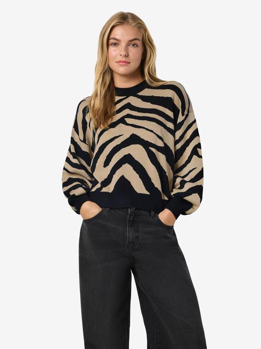 Produktbild Noisy May Gemusterter Pullover (XS)