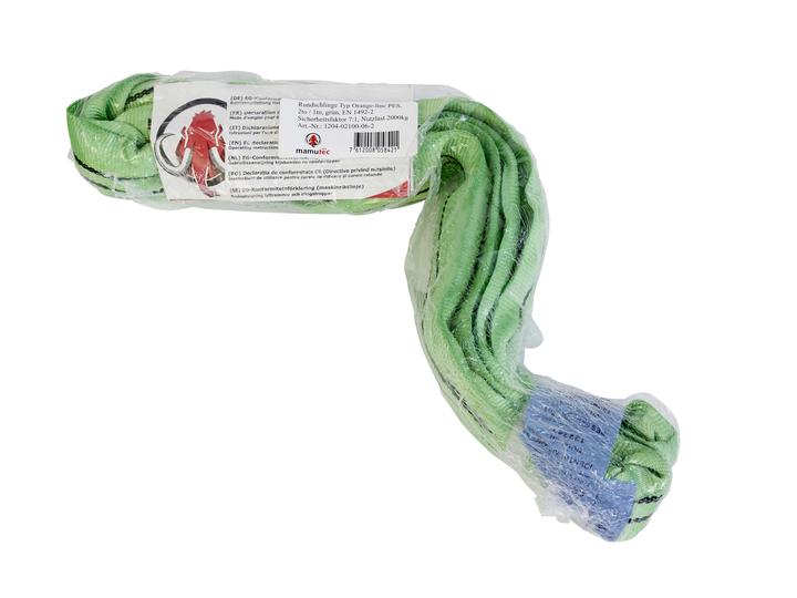 Actual product image Orange-Line Polyester round sling 2 to 3 m