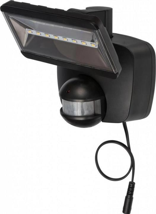 Brennenstuhl Projecteur solaire à LED SOL 800 avec détecteur de mouvement infrarouge anthracite (400 lm, IP44)