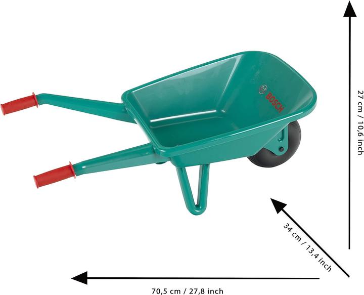 Actual product image Theo Klein Bosch wheelbarrow