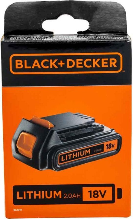 Actual product image Black & Decker 18V / 2.0Ah LiIon (18 V)