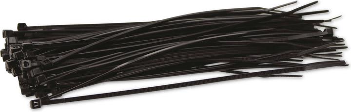 Actual product image KSS Range of cable ties polyamide 6.6, black, 165x2.5, UV-resistant, 100 pcs. (Plastic cable ties, 165 mm, 100 pcs.)