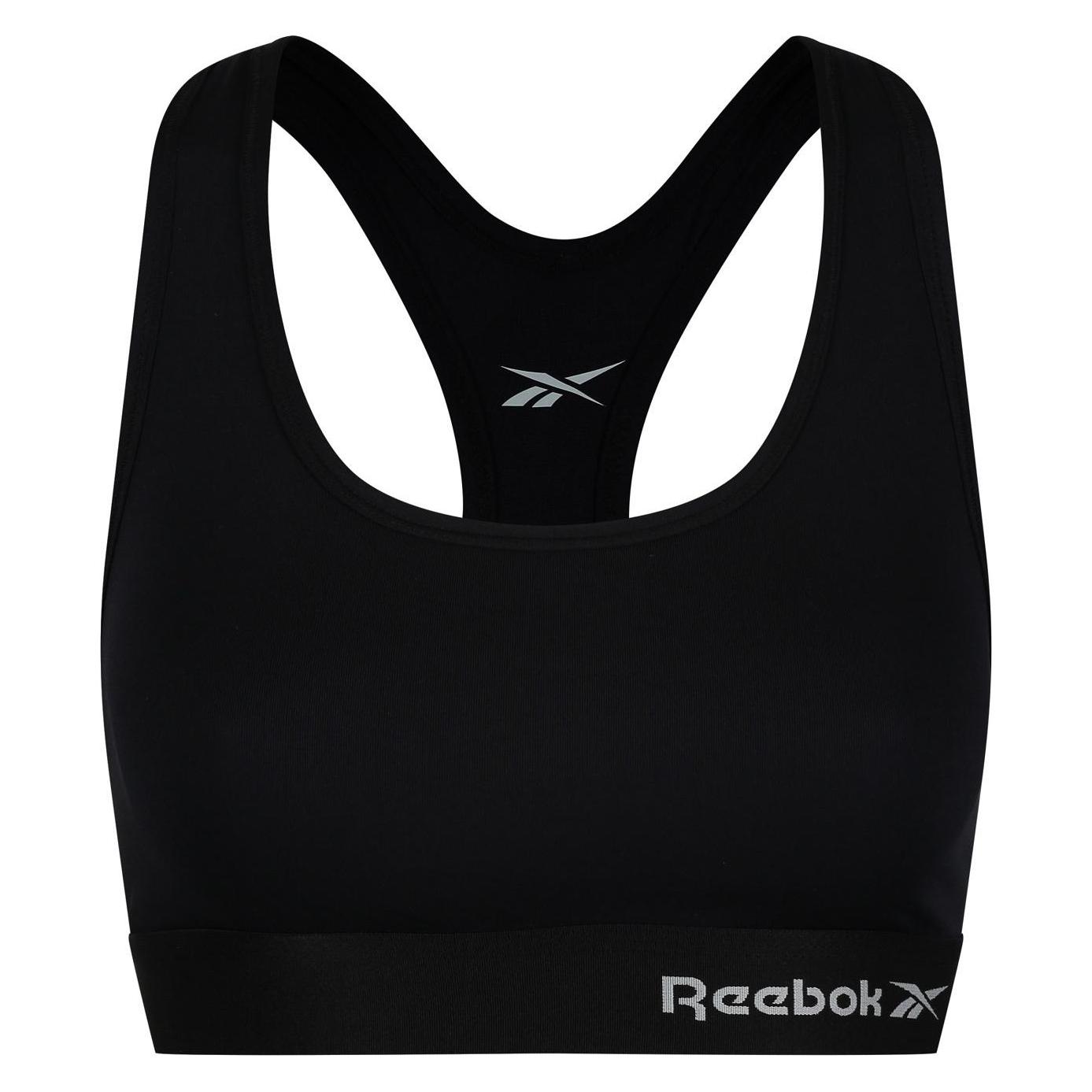 Reebok, Sport-Bh, Sport Crop Top (Xs), Schwarz