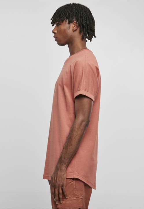 Actual product image Urban Classics Long Shaped Turnup Tee - 1118 (L, S)