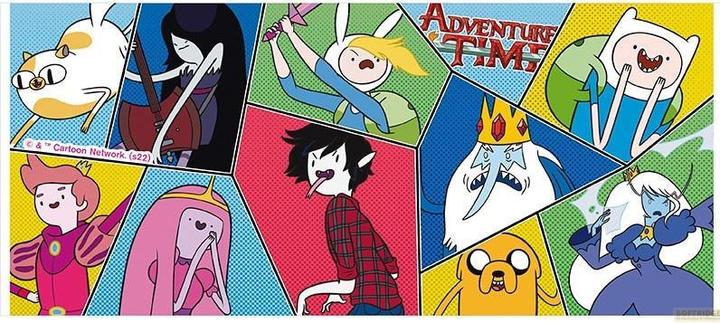 Image du produit ABYstyle ADVENTURE TIME - Mug - 320 ml - Characters Group - subli x2 (320 ml, 1 x)