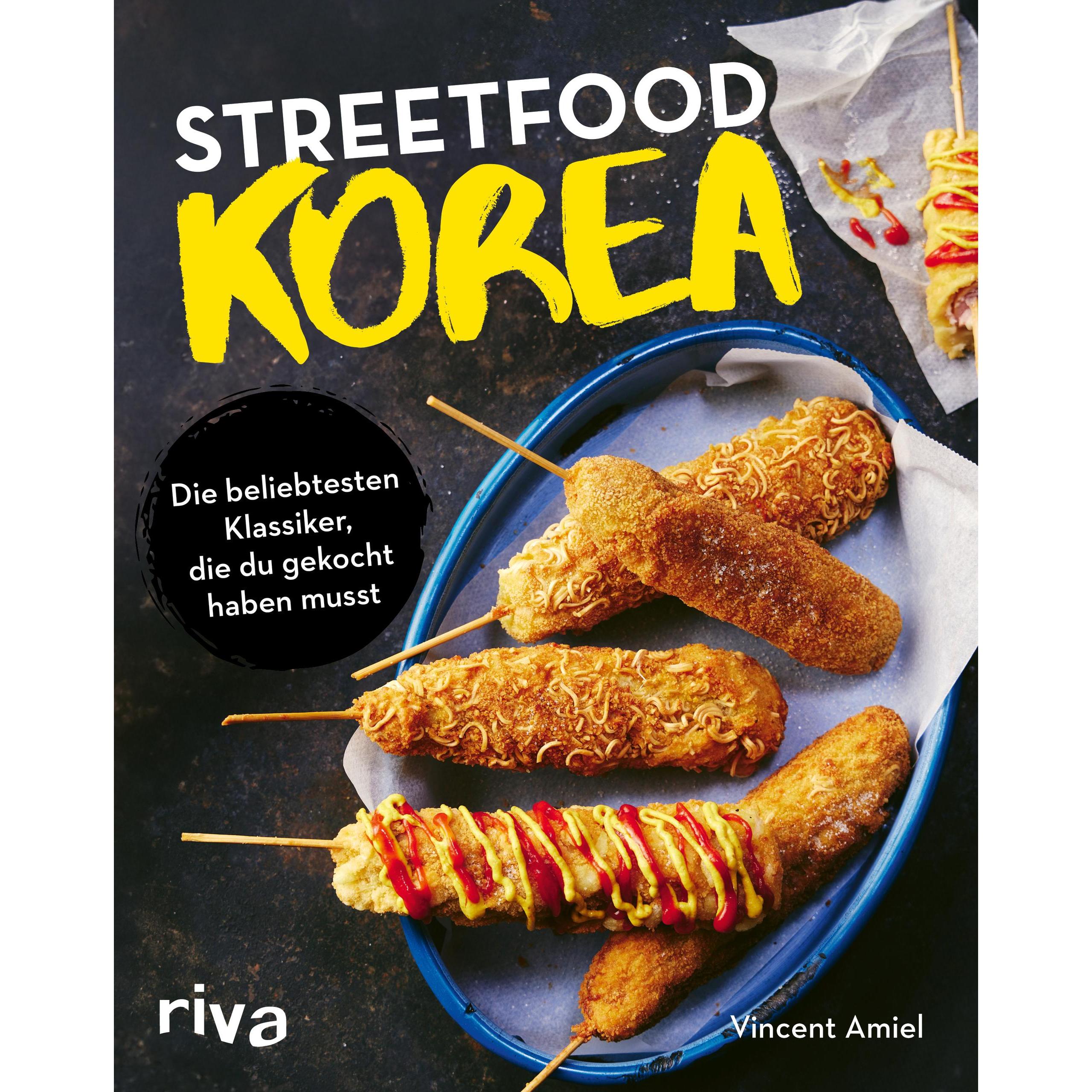 Thumbnail - Streetfood: Korea, Ratgeber von Wiebke Krabbe, Vincent Amiel