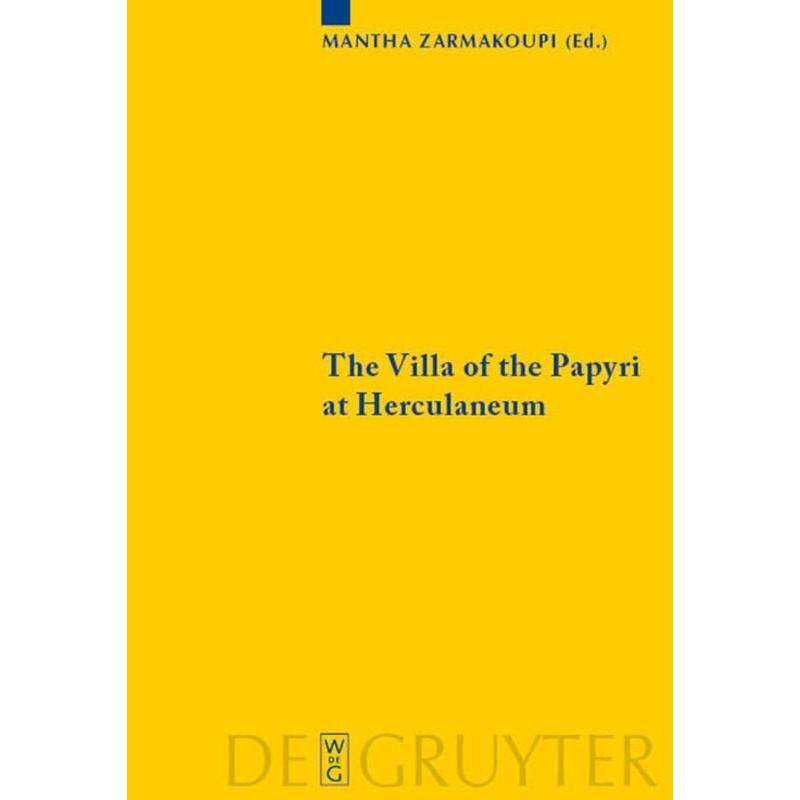 The Villa of the Papyri at Herculaneum, Fachbücher