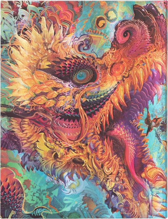 Actual product image Paperblanks Notebook PB Dragon ultra lin (Lined, Hardcover)