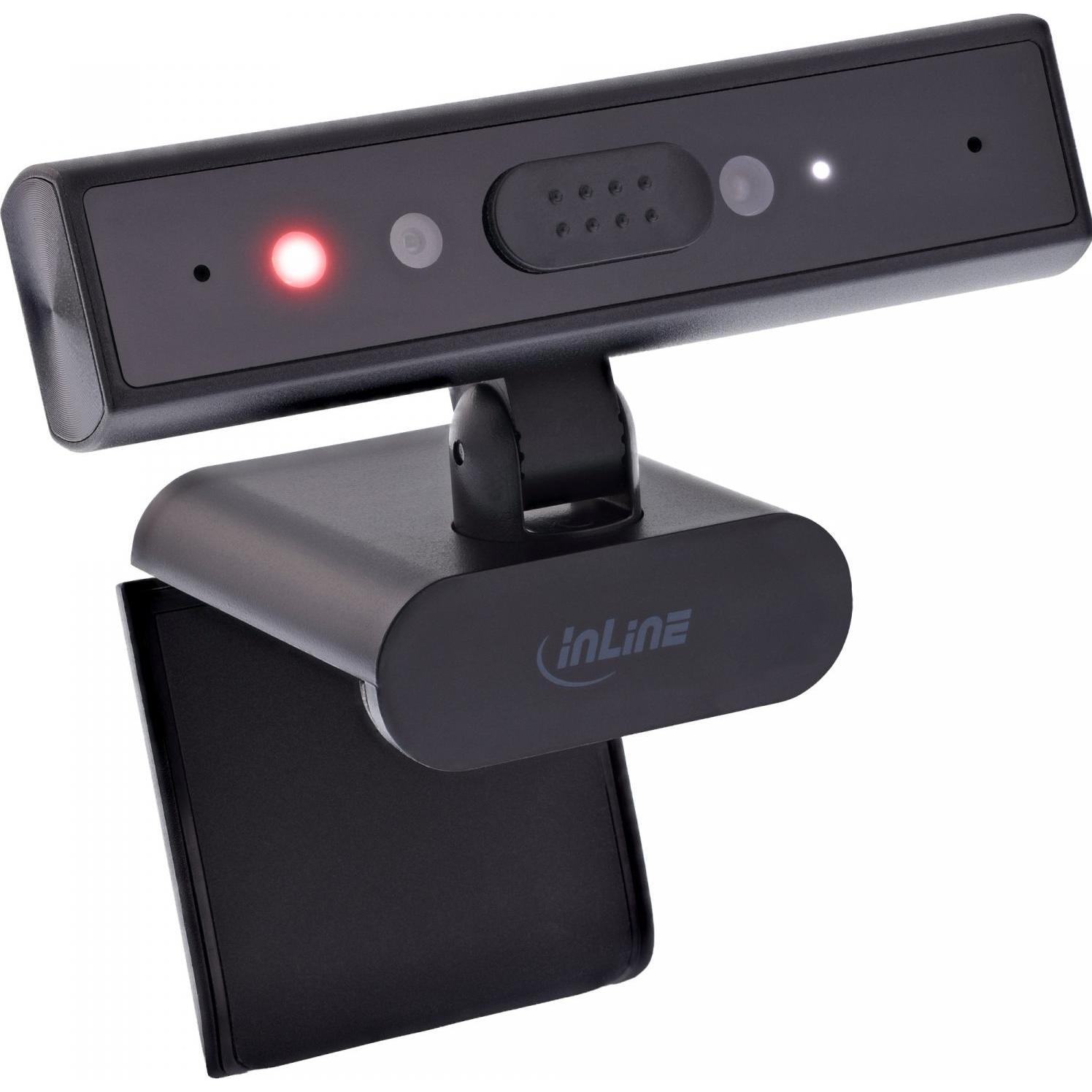 InLine 5MP Webcam (5 Mpx), Webcam, Nero