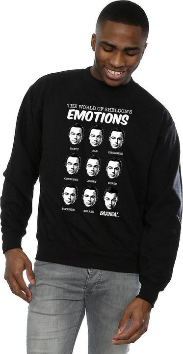 Immagine prodotto Dam Felpa uomo Sheldon Emotions in cotone (XXL)