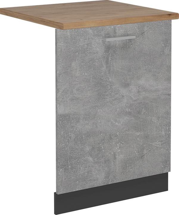 Anthrazit, Beton, Goldkraft Eiche