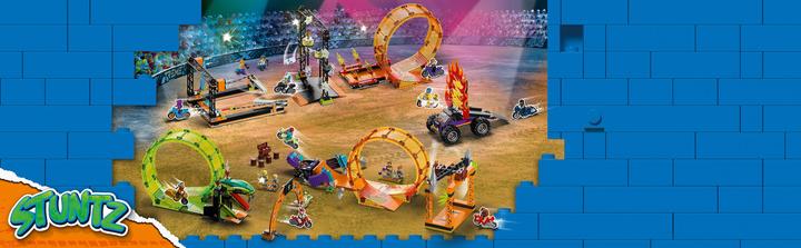 Produktbild LEGO Umstoss-Stuntchallenge (60341, LEGO City)